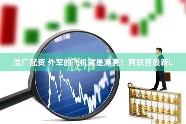 浩广配资 外军的飞机就是漂亮！阿联酋最新L