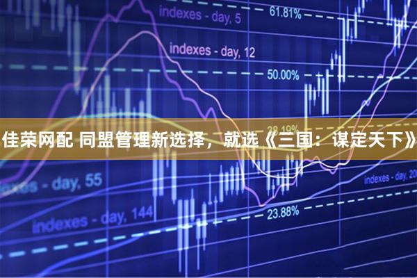 佳荣网配 同盟管理新选择，就选《三国：谋定天下》